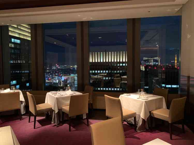 会場35階からの景色