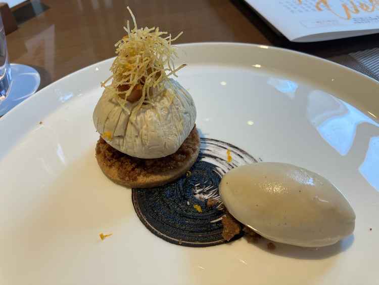 試食のデザート