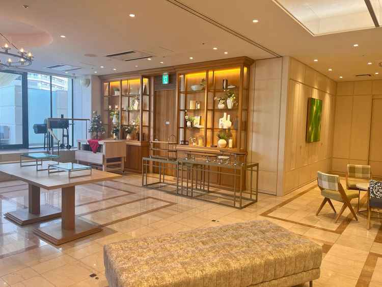 披露宴会場の待合部分が非常に広かったです