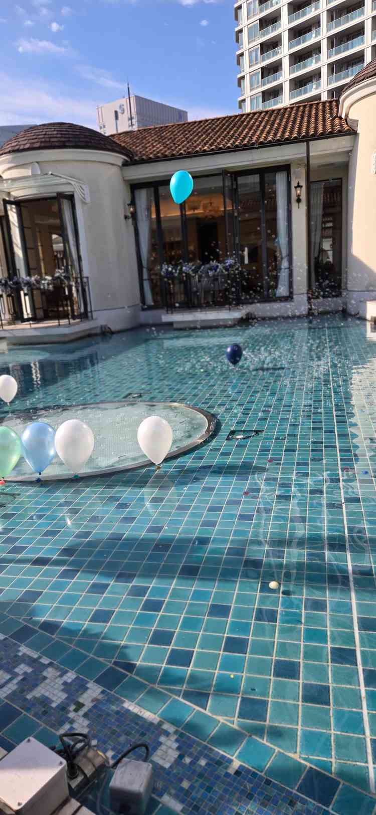 バルーンアートの演出が出来るみたいでとても素敵でした。