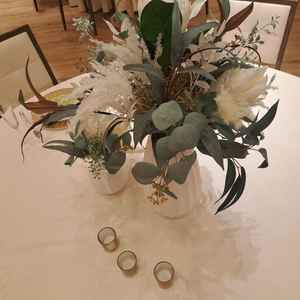 披露宴会場机上セッティング