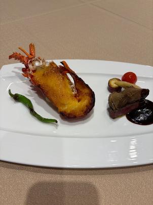 メインの料理
