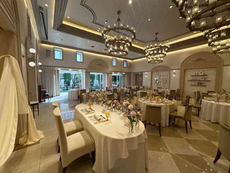 素敵な披露宴会場