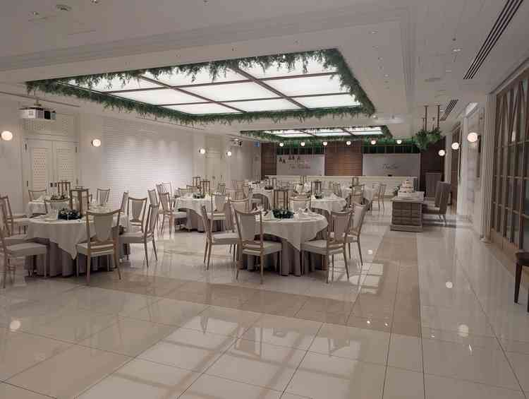 1つ目の披露宴会場