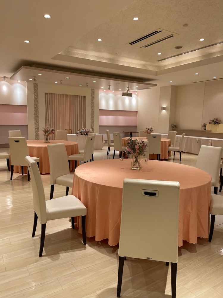 大人数の披露宴会場