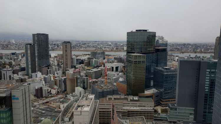 披露宴会場からの景色