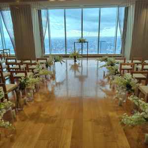 展望が望めるチャペルナチュラルな雰囲気で良かったです。