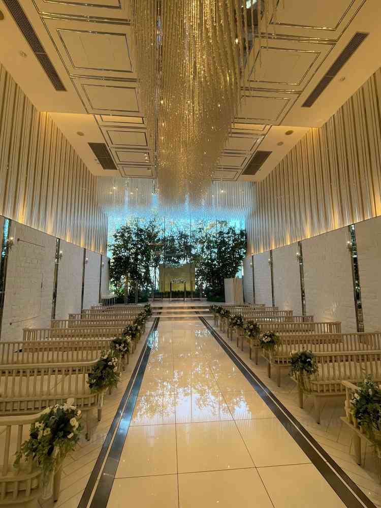 挙式会場です。