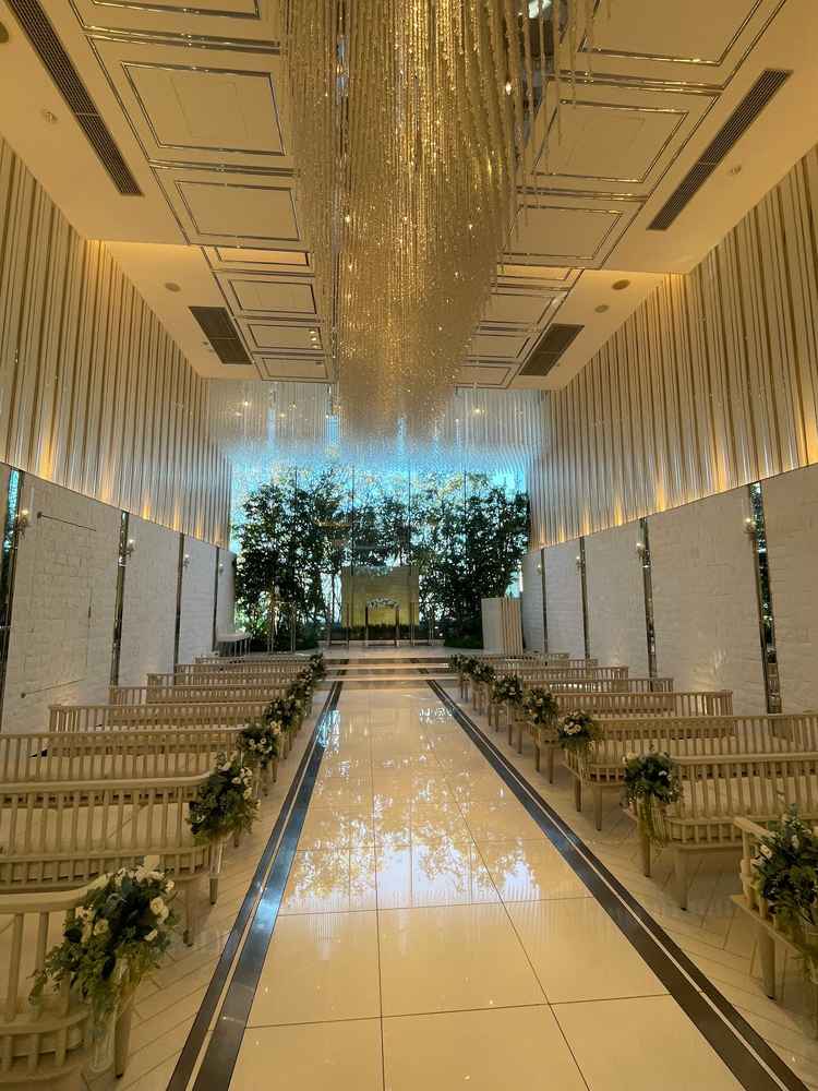 挙式会場です。