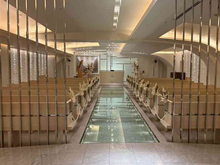 キラキラなチャペル