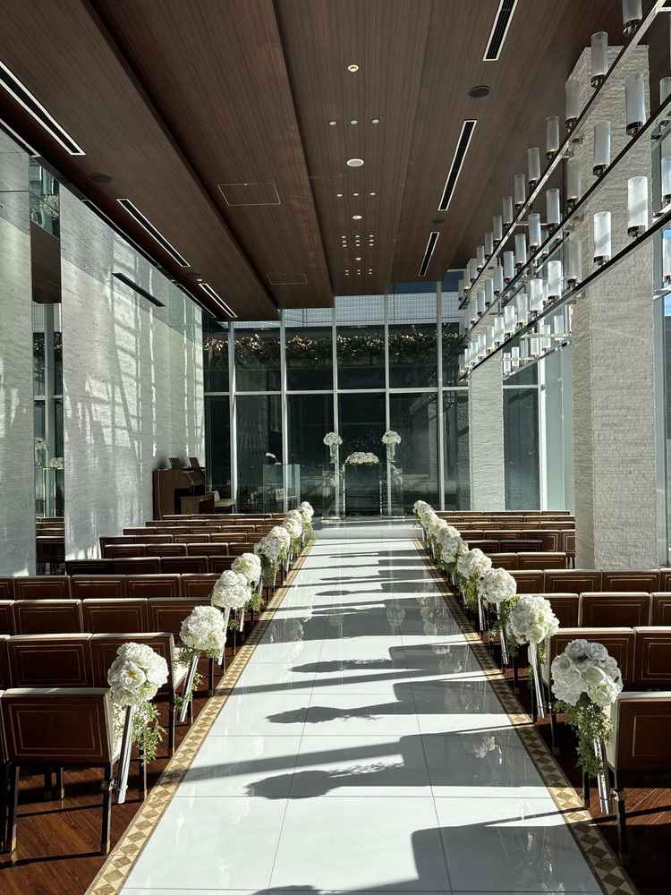 最上階の挙式会場