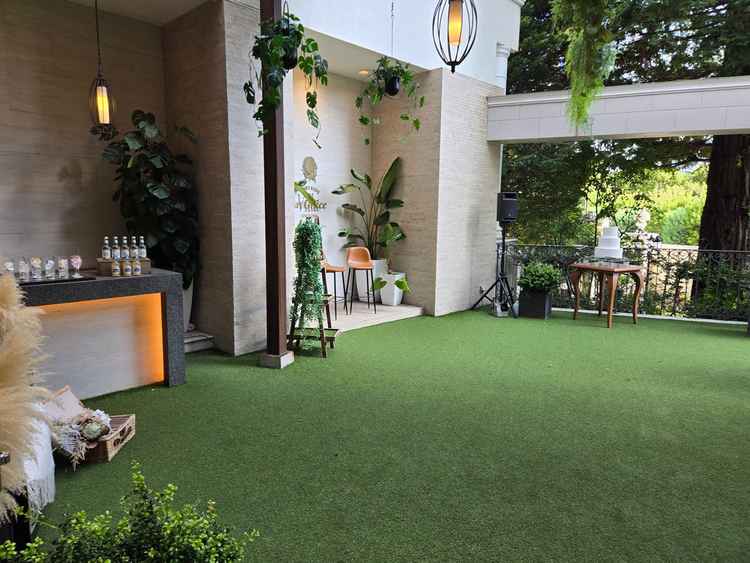 披露宴会場2のガーデン