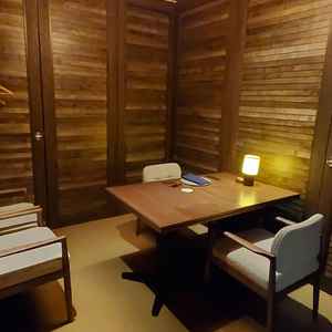 個室を控室にもできます。