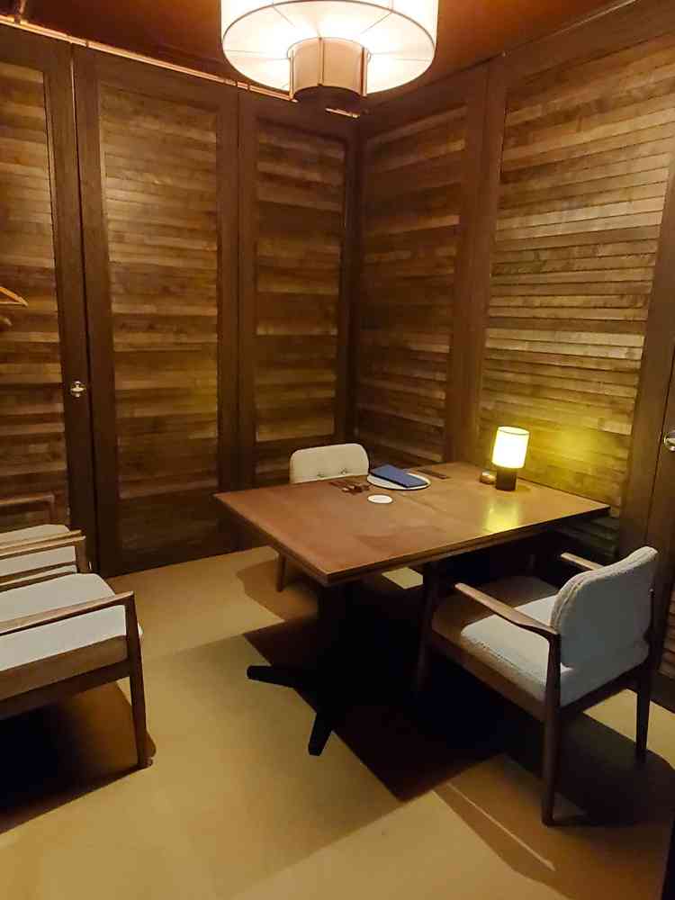 個室を控室にもできます。