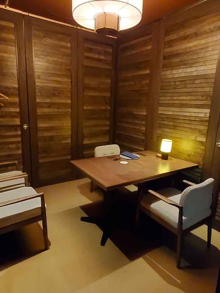 個室を控室にもできます。