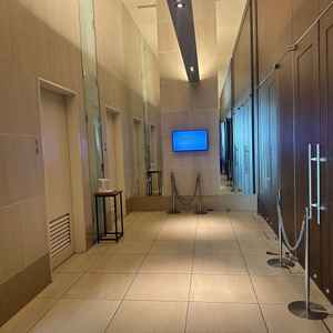 足の悪い祖父がいるため、会場から出てすぐの所にお手洗いがあることは助かります。