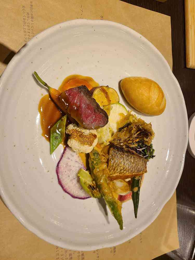 試食メニュー（魚/肉）