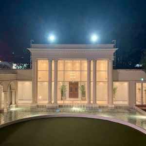 大階段の上から見た景色