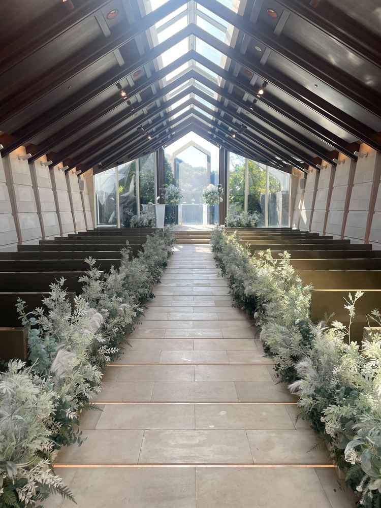 ナチュラルな挙式会場