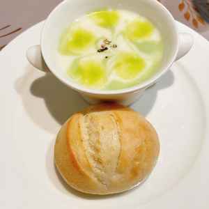 試食のスープ