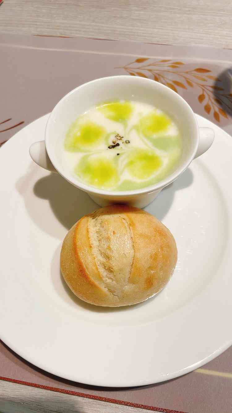 試食のスープ