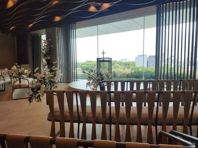 景色が綺麗なチャペル