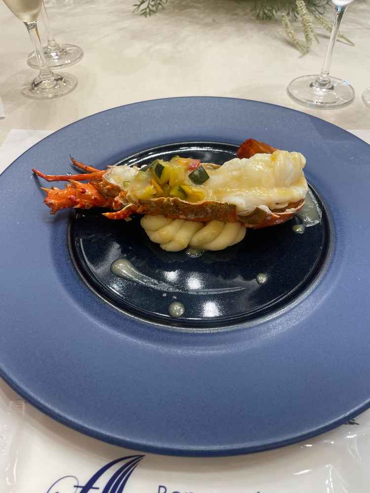 試食させていただいた海老です。