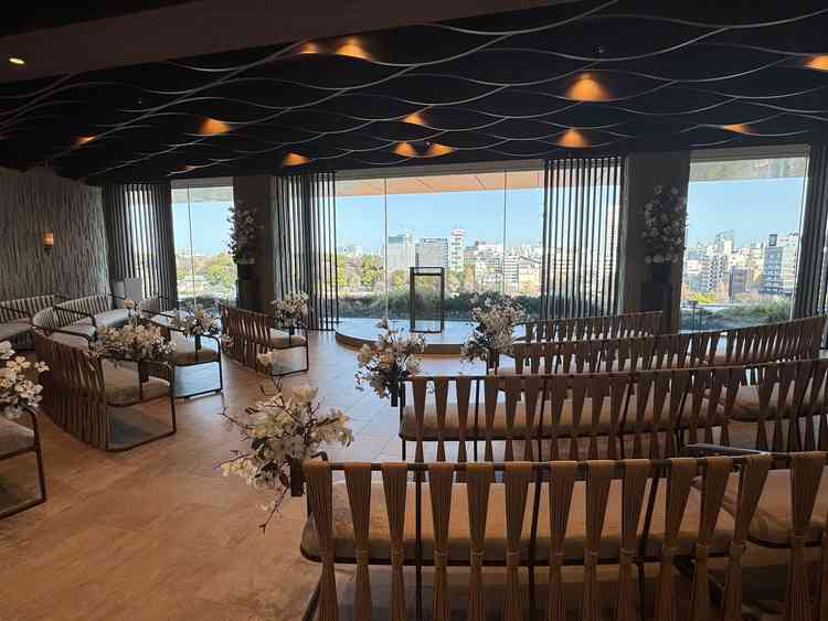 半円形のチャペル