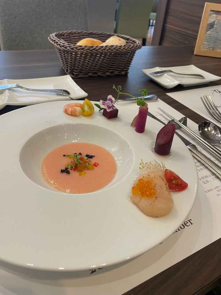 盛り付けがおしゃれでした。