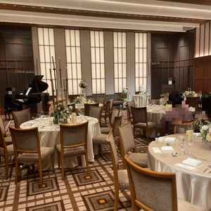 地下の披露宴会場