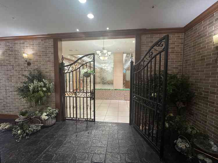 披露宴会場入り口