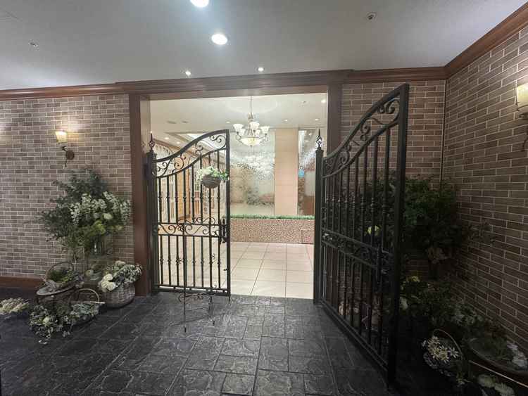 披露宴会場入り口