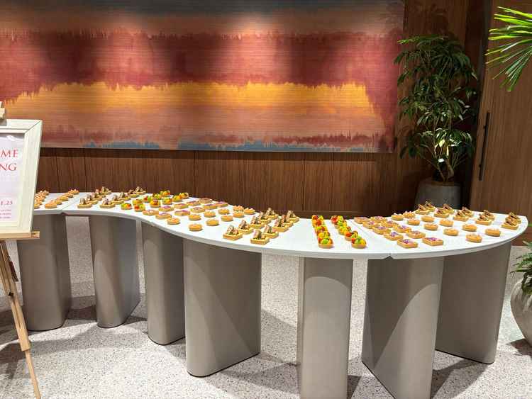 サービスでタルトをゲストに食べていただけるおもてなしが良かった。