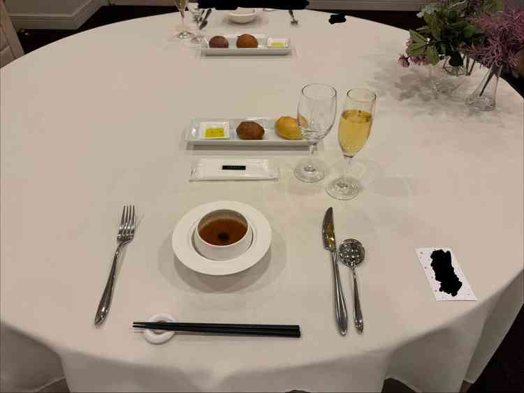 試食としていただいた食事。