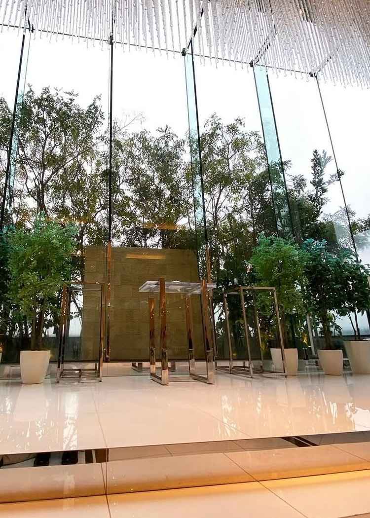 建物が一切目に入らない都内とは思わされない式場がとても気に入りました。