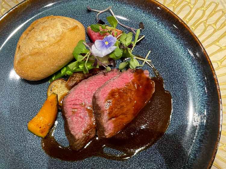 パンが焼きたてでいただけました。