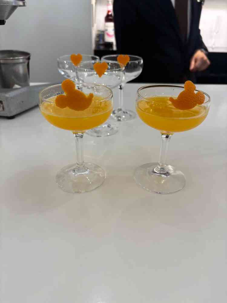 ウェルカムパーティーのドリンク