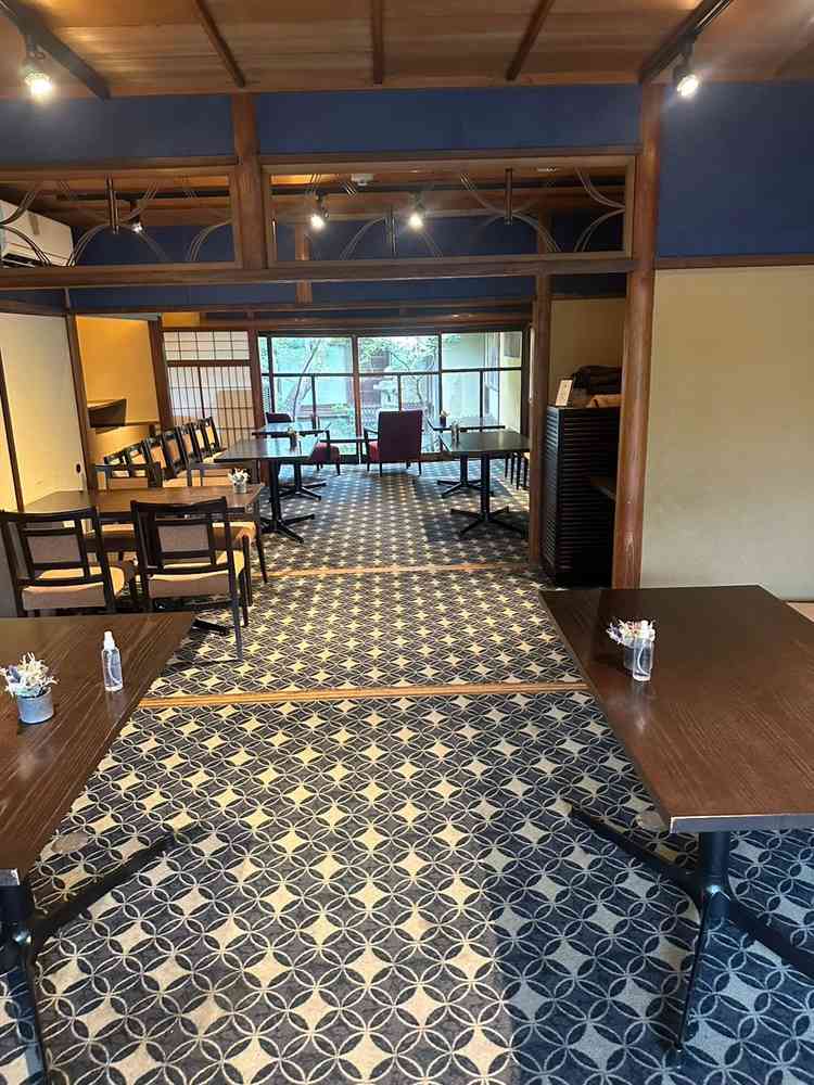 友人の待合スペース。おしゃれな空間。