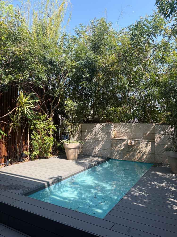 披露宴会場横にあるテラスです。こちらでデザートビュッフェ等を行えるそうです。