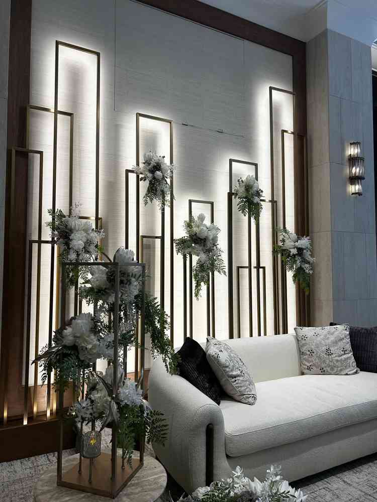 ソファ席で子連れの結婚式にはとても合う感じでした