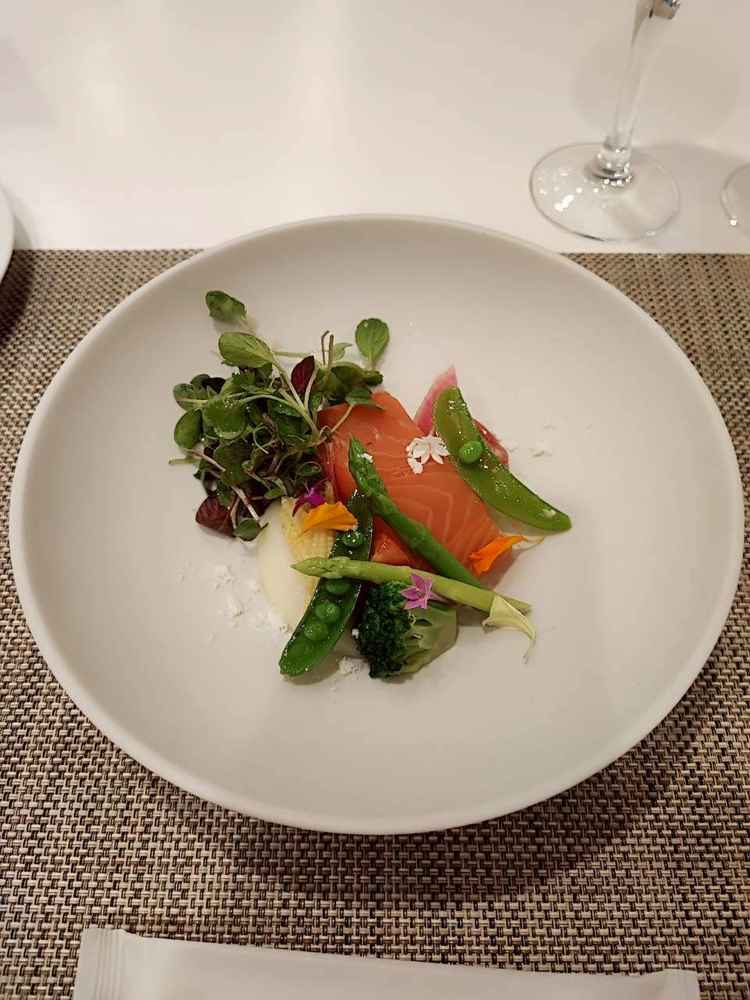 お料理: 前菜（甲殻類アレルギーの場合）