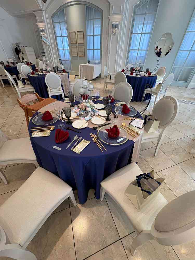 披露宴会場の席