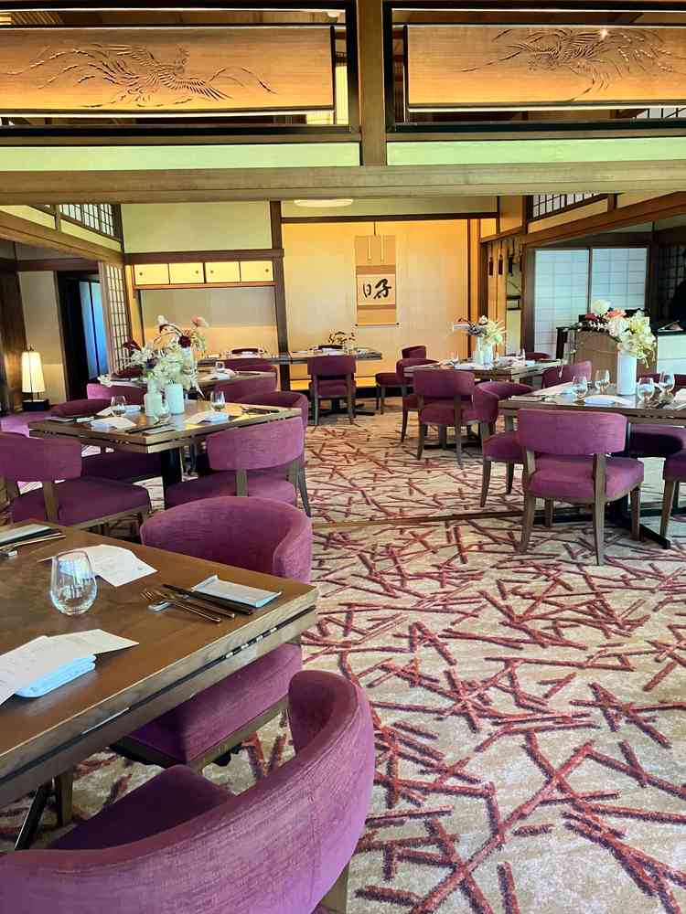 披露宴会場の正面