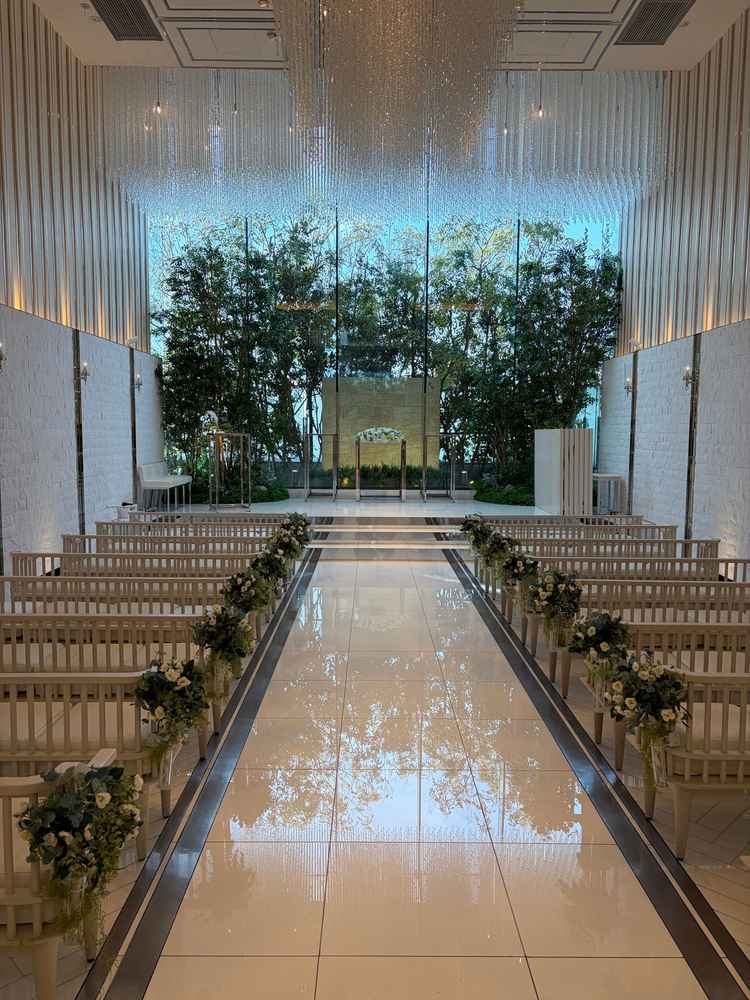 チャペル。自然を感じられるのが非常によかった。