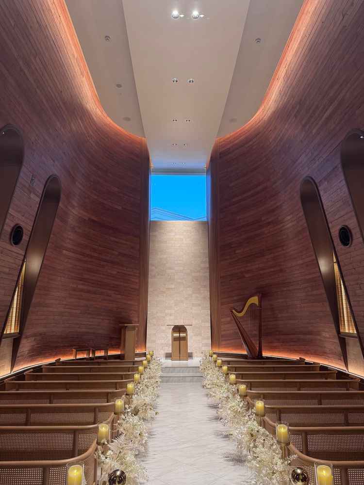 チャペルが素敵でした！