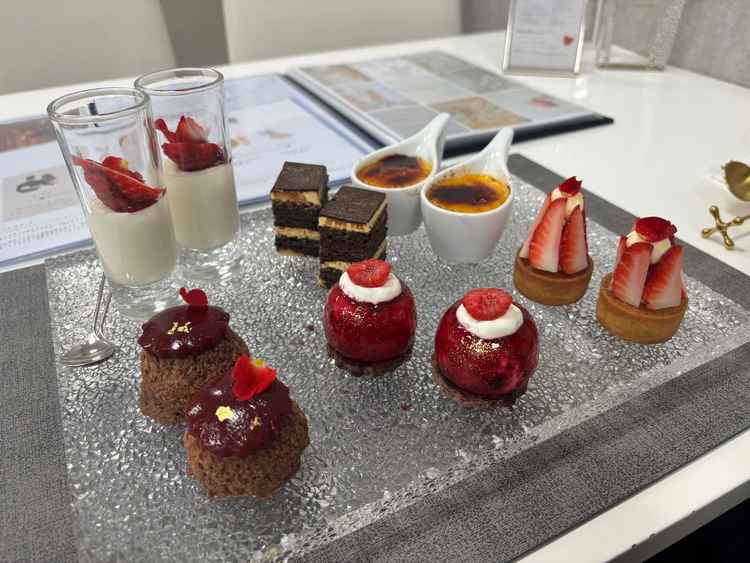 デザート、アフタヌーンティーが豪華でした