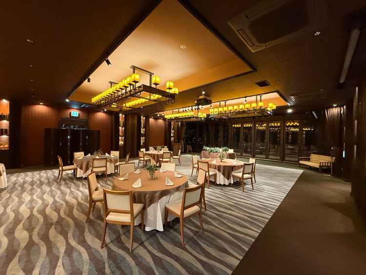 高砂後ろの景色が素敵。