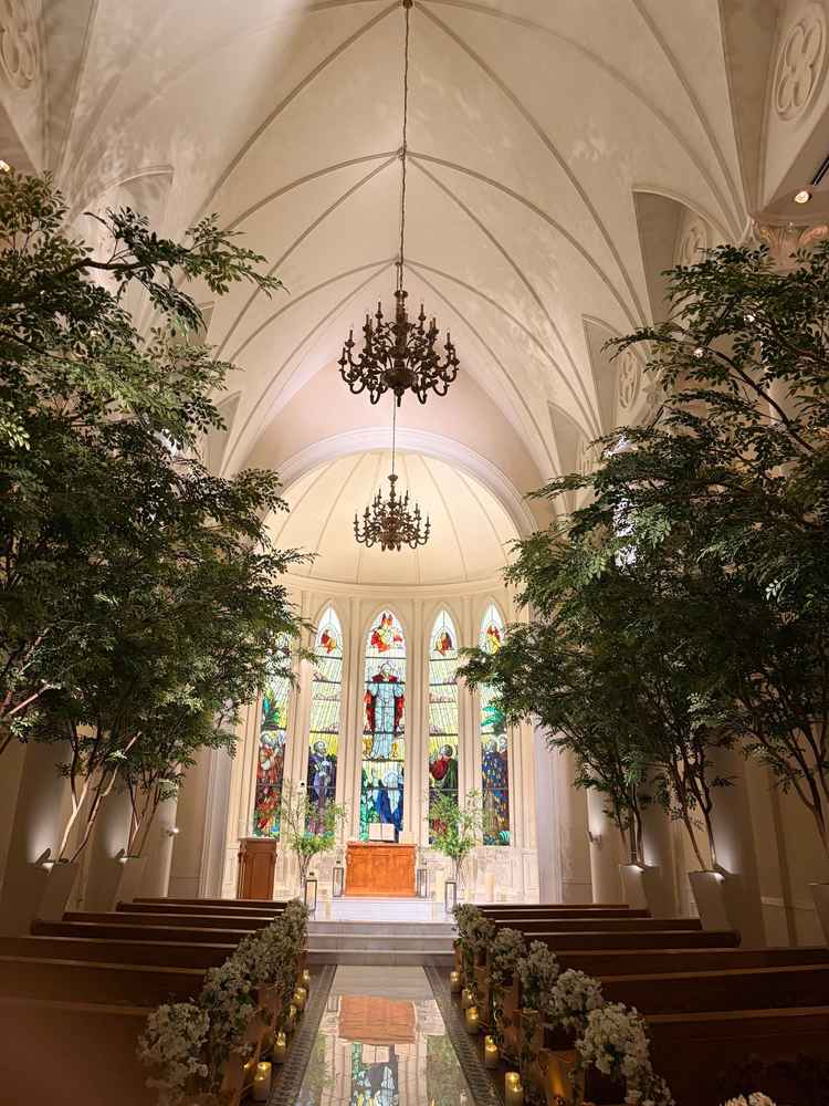 緑あふれる素敵なチャペル