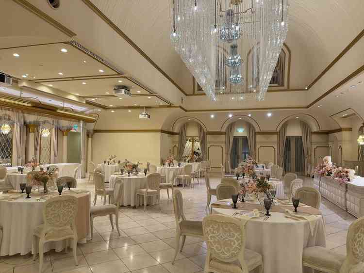 披露宴会場は良かったですが、細部までみると少しイメージと違いました。