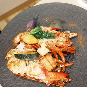 試食のロブスター